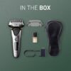 Panasonic ARC5 Electric Razor for Men with Pop-up Trimmer, Wet Dry 5-Blade Electric Shaver with Intelligent Shave Sensor and 16D Flexible Pivoting Head - ES-ALV6HS (Silver)