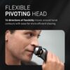 Panasonic ARC5 Electric Razor for Men with Pop-up Trimmer, Wet Dry 5-Blade Electric Shaver with Intelligent Shave Sensor and 16D Flexible Pivoting Head - ES-ALV6HS (Silver)