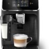 Philips 2300 Series Fully Automatic Espresso Machine with LatteGo milk system and integrated grinder, 4 Coffee Pre-Sets & Hot Water, 40% Quieter SilentBrew, 15-Bar Pressure, Matte Black (EP2330/10)