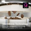 Philips 2300 Series Fully Automatic Espresso Machine with LatteGo milk system and integrated grinder, 4 Coffee Pre-Sets & Hot Water, 40% Quieter SilentBrew, 15-Bar Pressure, Matte Black (EP2330/10)