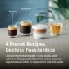 Philips 2300 Series Fully Automatic Espresso Machine with LatteGo milk system and integrated grinder, 4 Coffee Pre-Sets & Hot Water, 40% Quieter SilentBrew, 15-Bar Pressure, Matte Black (EP2330/10)