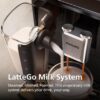 Philips 2300 Series Fully Automatic Espresso Machine with LatteGo milk system and integrated grinder, 4 Coffee Pre-Sets & Hot Water, 40% Quieter SilentBrew, 15-Bar Pressure, Matte Black (EP2330/10)