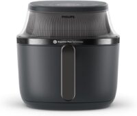 Philips Airfryer 3000 Series - Premium 6.5qt Airfryer with Window, RapidAir Plus Technology, 16 Ways to Cook, 90% Less Fat, Easy to Clean, Touchscreen, Energy Saving (NA330/00)