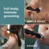 Philips Norelco Body Groomer 9000 Series, Intimate Trimmer for Bi-directional Use & Waterproof Wet Dry Body Shaver System with Foldable Back Attachment & UV Cube Cleaner, BG9485/50 Philips Norelco Body Groomer 9000 Series, Intimate Trimmer for Bi-directional Use & Waterproof Wet Dry Body Shaver System with Foldable Back Attachment & UV Cube Cleaner, BG9485/50