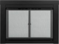 Pleasant Hearth AN-1012 Fireplace Screen, Large, Black