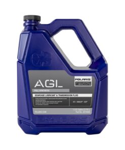 Polaris AGL Full Synthetic Automatic Gearcase Lubricant and Transmission Fluid for Off Road Vehicles with 4 Stroke Engine, 1 Gallon, for ATV UTV SxS Maintenance - Part 2878069