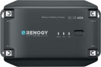 Renogy DC to DC Charger 12V 40A - Multi-Stage Charger for LiFePO4, AGM, Gel, Flooded Batteries | Car, RV, Marine & Boat Battery Charger with Bluetooth Compatibility