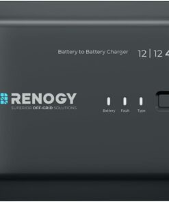 Renogy DC to DC Charger 12V 40A - Multi-Stage Charger for LiFePO4, AGM, Gel, Flooded Batteries | Car, RV, Marine & Boat Battery Charger with Bluetooth Compatibility