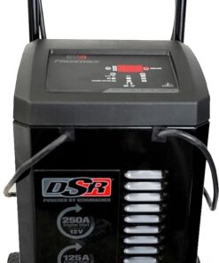 Schumacher Electric DSR Pro Series 6V / 12V Wheeled Battery Charger & Engine Starter - Heavy Duty Car Battery Charger & Maintainer - Fully Automatic - 125 / 250 Amps - DSR161