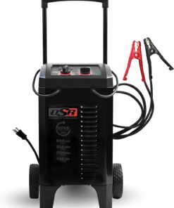 Schumacher Electric DSR ProSeries 6V/12V Manual Battery Charger & Engine Starter - 225A Heavy Duty Engine Starter - Truck, SUV & Large Battery Compatible - Color-Coded Clamps - DSR139