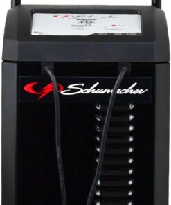Schumacher Electric Wheeled Automatic 6A Car Battery Charger and 200A Engine Starter, 4-in-1 Solution, Maintainer, 40A Boost, for 12V Power Sport, Automotive, and Marine Batteries, SC1285