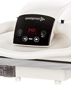 SpeedyPress 100HD Steam Press for Clothes- Professional Iron Press Machine- 40” XL Digital Heat Press with Multiple Steam Settings- Fast-Heating, Heavy-Duty Fabric Press Machine with Water Filter