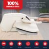 SpeedyPress 100HD Steam Press for Clothes- Professional Iron Press Machine- 40” XL Digital Heat Press with Multiple Steam Settings- Fast-Heating, Heavy-Duty Fabric Press Machine with Water Filter