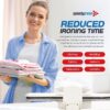 SpeedyPress 100HD Steam Press for Clothes- Professional Iron Press Machine- 40” XL Digital Heat Press with Multiple Steam Settings- Fast-Heating, Heavy-Duty Fabric Press Machine with Water Filter