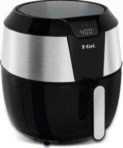 T-fal Easy Fry XXL Air Fryer & Grill Combo with One-Touch Screen, 8 Preset Programs, 5.9 quarts, Black & Stainless Steel