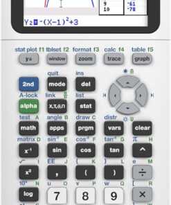 Texas Instruments TI-84 Plus CE Color Graphing Calculator, Bright White