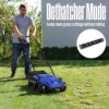 Westinghouse 13-Inch 12 Amp 2-in-1 Corded Lawn Electric Dethatcher and Scarifier with 8 Gallon Thatch Collection Bag, 4-Position Depth Adjustment, Foldable Handle, for Lawn, Yard and Grass Westinghouse 13-Inch 12 Amp 2-in-1 Corded Lawn Electric Dethatcher and Scarifier with 8 Gallon Thatch Collection Bag, 4-Position Depth Adjustment, Foldable Handle, for Lawn, Yard and Grass