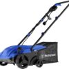 Westinghouse 13-Inch 12 Amp 2-in-1 Corded Lawn Electric Dethatcher and Scarifier with 8 Gallon Thatch Collection Bag, 4-Position Depth Adjustment, Foldable Handle, for Lawn, Yard and Grass Westinghouse 13-Inch 12 Amp 2-in-1 Corded Lawn Electric Dethatcher and Scarifier with 8 Gallon Thatch Collection Bag, 4-Position Depth Adjustment, Foldable Handle, for Lawn, Yard and Grass