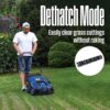 Westinghouse 16-Inch 15 Amp 2-in-1 Corded Lawn Electric Dethatcher and Scarifier with 14.5 Gallon Thatch Collection Bag, 5-Position Depth Adjustment, Foldable Handle, for Lawn, Yard and Grass Westinghouse 16-Inch 15 Amp 2-in-1 Corded Lawn Electric Dethatcher and Scarifier with 14.5 Gallon Thatch Collection Bag, 5-Position Depth Adjustment, Foldable Handle, for Lawn, Yard and Grass