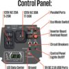 Westinghouse 2550 Peak Watt Super Quiet & Lightweight Portable Inverter Generator, RV Ready 30A Outlet, Gas Powered, Parallel Capable, Long Run Time,Blue Westinghouse 2550 Peak Watt Super Quiet & Lightweight Portable Inverter Generator, RV Ready 30A Outlet, Gas Powered, Parallel Capable, Long Run Time,Blue