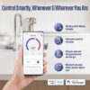Westinghouse Apolo Mini 6.5kW Tankless Water Heater Electric, 240V Instant Hot Water, Smart WiFi Control, Compatible with Alexa & Google Home, Deep Blue Westinghouse Apolo Mini 6.5kW Tankless Water Heater Electric, 240V Instant Hot Water, Smart WiFi Control, Compatible with Alexa & Google Home, Deep Blue