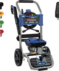 Westinghouse WPX2700e Electric Pressure Washer, 2700 Max PSI and 1.76 Max GPM, Induction Motor, Onboard Soap Tank, Spray Gun and Wand, 5 Nozzle Set, for Cars/Fences/Driveways/Homes/Patios/Furniture