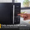 Whirlpool WMCS3019RS Countertop Microwave with Turntable 0.9 Cu. Ft, Steam Clean, 900 Watt Microwave, Stainless Steel