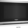 Whirlpool WMCS5522RS Countertop Microwave 1.0 Cu. Ft, All-in-One Multifunctional, Air Fry, Bake, Grill, Roast, 900 Watt Microwave, Stainless Steel