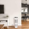 Whirlpool WPT80P Whispure True Hepa Air Purifier, Activated Carbon Advanced Anti-Bacteria, Ideal for Wildfire, Allergies, Odors, Pet Dander, Mold, Smoke and Germs, Large, White