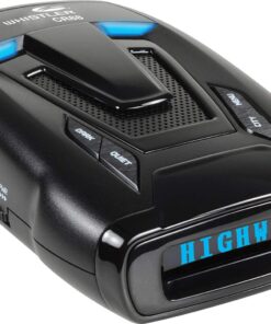 Whistler CR88 High Performance Laser Radar Detector: 360 Degree Protection and Bilingual Voice Alerts,Black