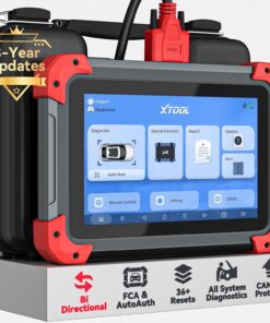 XTOOL D7 Bidirectional OBD2 Scanner: 2026 Scan Tool with 64GB Latest Ver., Ai-Assisted, 36+ Resets, Full System Auto Scanner Diagnostic Tool, Injector Test, Crank Sensor Relearn, FCA, CANFD & DoIP