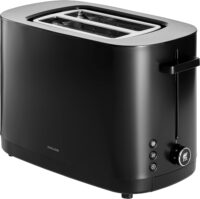 ZWILLING Enfinigy, 2-Slice Toaster, Extra Wide 1.5" Slots for Bagels and Toast, Black
