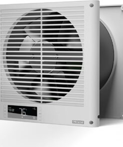 AC Infinity Room to Room Fan 8”, Two-Way Reversible Airflow Through-the-Wall Fan with Temperature Controller, Quiet Precise 10-Level Speeds for In-Wall Kitchen, Laundry Room, and Workshops