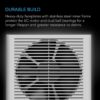 AC Infinity Room to Room Fan 8”, Two-Way Reversible Airflow Through-the-Wall Fan with Temperature Controller, Quiet Precise 10-Level Speeds for In-Wall Kitchen, Laundry Room, and Workshops