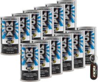 BG Motor Oil Additive (313.0 ml) (Pack of 12) With MotorGod Key Chain