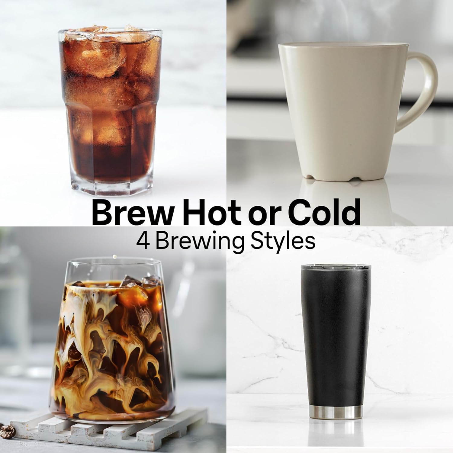 Braun MultiServe Plus 10-Cup Drip Coffee Maker - Hot & Cold Multi-Serve Brewer with Programmable Timer and Auto Start, Over Ice Function, Stainless Steel & Pod-Free Design, KF9270SI45 Braun MultiServe Plus 10-Cup Drip Coffee Maker - Hot & Cold Multi-Serve Brewer with Programmable Timer and Auto Start, Over Ice Function, Stainless Steel & Pod-Free Design, KF9270SI