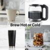 Braun PureFlavor 14‑Cup Programmable Coffee Maker – Fast Brew Speed, Touch Display, Bold & Brew‑Over‑Ice Modes, FlavorCarafe & Adjustable Warm Plate