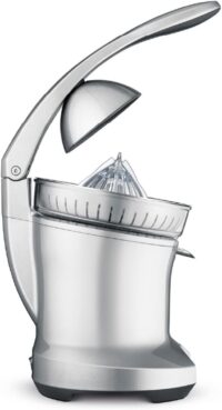 Breville BCP600SIL, Citrus Press Motorized Juicer Machine, Silver