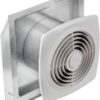 Broan-NuTone 509 Through-the-Wall Ventilation Fan White Cover, 200 CFM, 8.5 Sones, 8