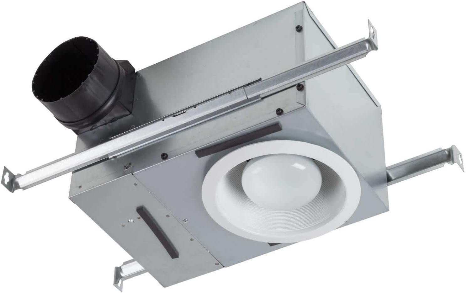 Broan-NuTone 744L Recessed Light Ventilation Fan, Selectable Speed 50-80 CFM, 0.3-2 Sones, White Broan-NuTone 744L Recessed Light Ventilation Fan, Selectable Speed 50-80 CFM, 0.3-2 Sones, White