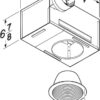 Broan-NuTone 744L Recessed Light Ventilation Fan, Selectable Speed 50-80 CFM, 0.3-2 Sones, White Broan-NuTone 744L Recessed Light Ventilation Fan, Selectable Speed 50-80 CFM, 0.3-2 Sones, White