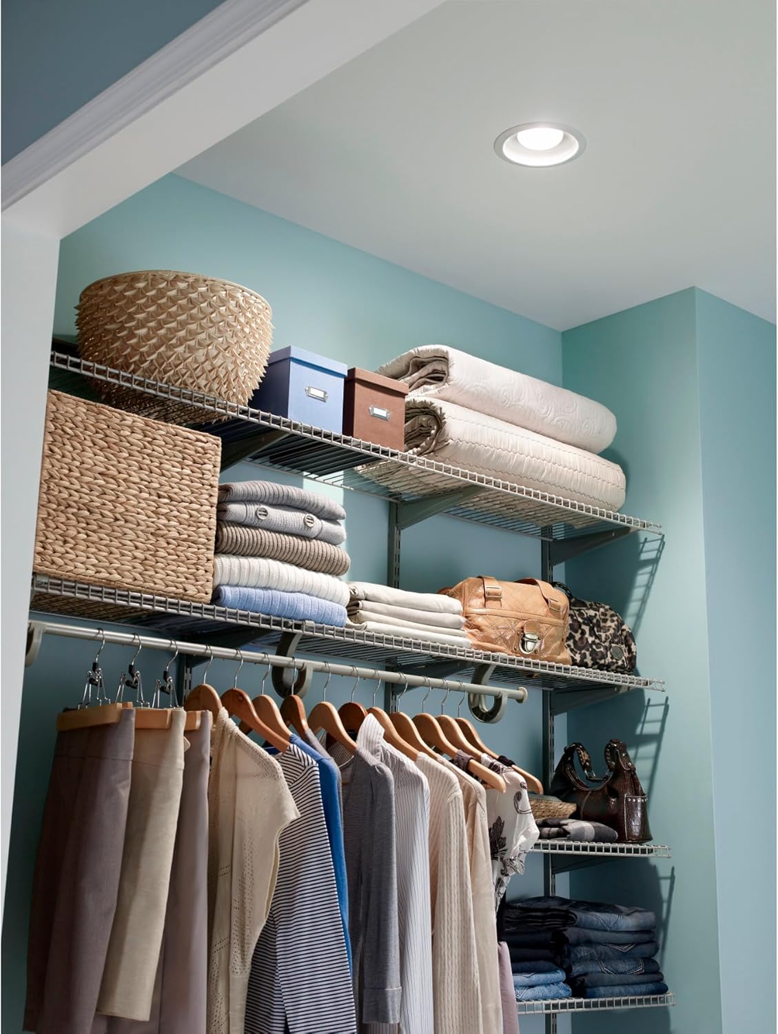 Broan-NuTone 744L Recessed Light Ventilation Fan, Selectable Speed 50-80 CFM, 0.3-2 Sones, White Broan-NuTone 744L Recessed Light Ventilation Fan, Selectable Speed 50-80 CFM, 0.3-2 Sones, White - Image 3