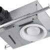 Broan-NuTone 744LED Recessed Light Ventilation Fan with LED, ENERGY STAR Certified, 70 CFM, 1.5 Sones, WhiteBroan-NuTone 744LED Recessed Light Ventilation Fan with LED, ENERGY STAR Certified, 70 CFM, 1.5 Sones, White