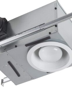 Broan-NuTone 744LED Recessed Light Ventilation Fan with LED, ENERGY STAR Certified, 70 CFM, 1.5 Sones, WhiteBroan-NuTone 744LED Recessed Light Ventilation Fan with LED, ENERGY STAR Certified, 70 CFM, 1.5 Sones, White