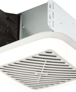 Broan-NuTone 791LEDM Ventilation Fan with LED Light and Roomside Installation, ENERGY STAR Certified, 110 CFM, 1.5 Sones, White