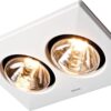 Broan-Nutone 164 Bulb Heater and Fan, Energy-Saving 2-Bulb Infrared Type IC Ceiling Heater, White, 250-Watt, 4.0 Sones, 70 CFM