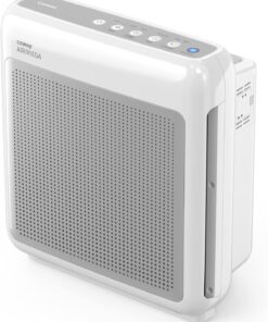 COWAY Air Purifiers for Home Up to 1,748 ft², HEPA Filter for Smoke, Allergies, Pet Dander, Odor, Air Quality Monitor, Auto & Eco Mode, Timer, Filter Indicator, 3yr Warranty, Airmega 200M White