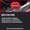 CRAFTSMAN 1.5A Car Battery Charger and Maintainer, 3-in-1 Solution, for 6V/12V Power Sport, Automotive, and Marine Batteries, CMXCESM259