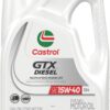 Castrol GTX CK-4 15W-40 Conventional Diesel Motor Oil 1 Gallon, Pack of 3