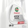 Castrol GTX CK-4 15W-40 Conventional Diesel Motor Oil 1 Gallon, Pack of 3